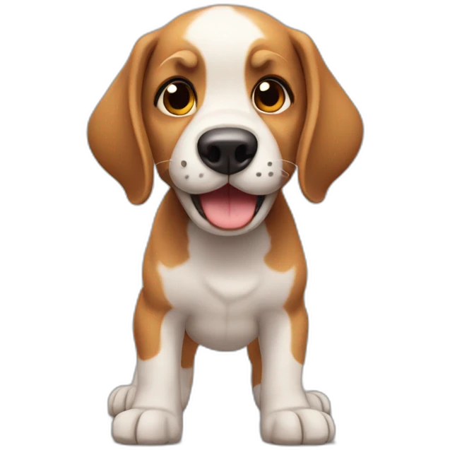 Cachorro correndo emoji