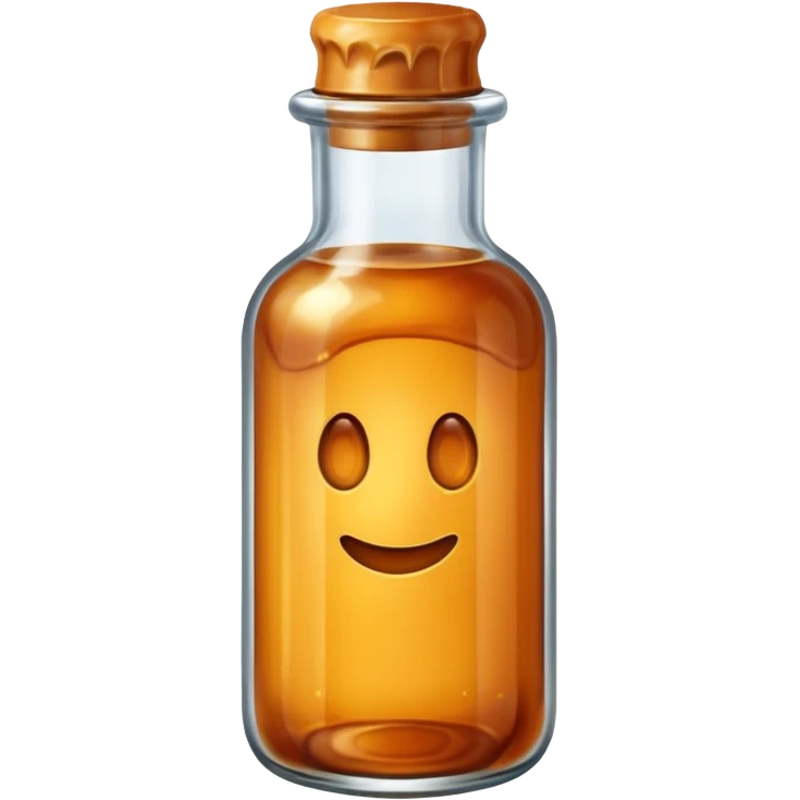 caramel in bottle emoji