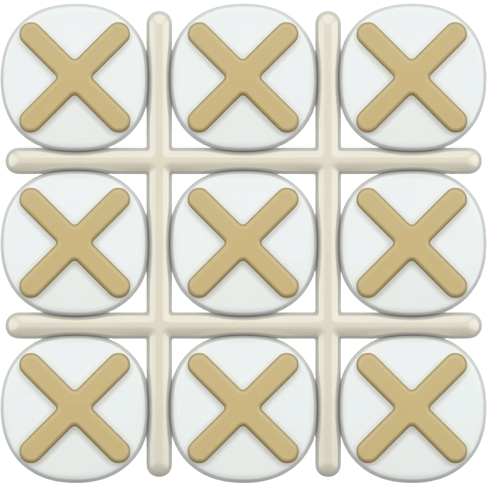 3 en raya emoji