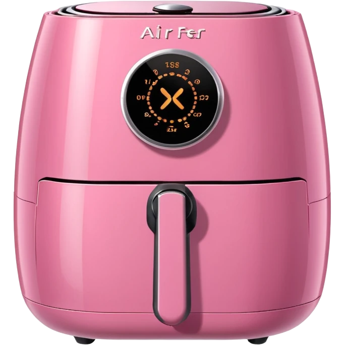 Realistic pink air fryer emoji