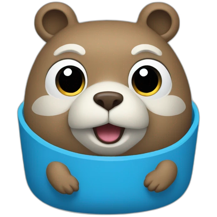 blue golang gopher emoji