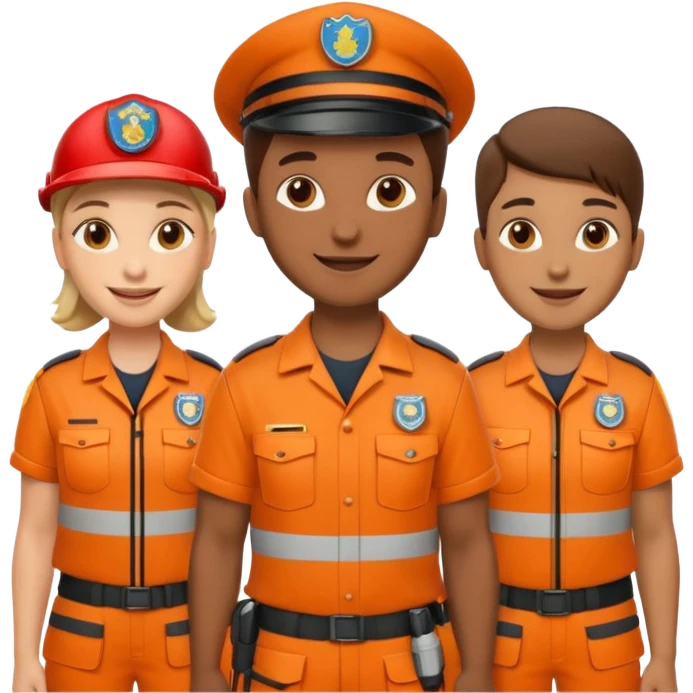 wildlife rescue workers, no animal in the image emoji