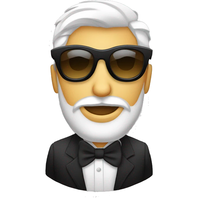 hombre blanco, cabello Negro de lado con gafas de sol pulgar arriba emoji