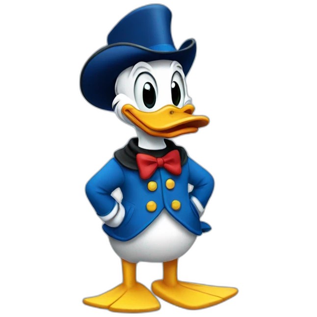 Donald duck emoji
