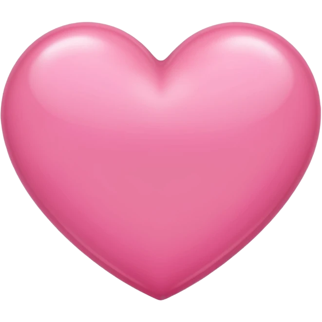 Valentines Day pink emoji