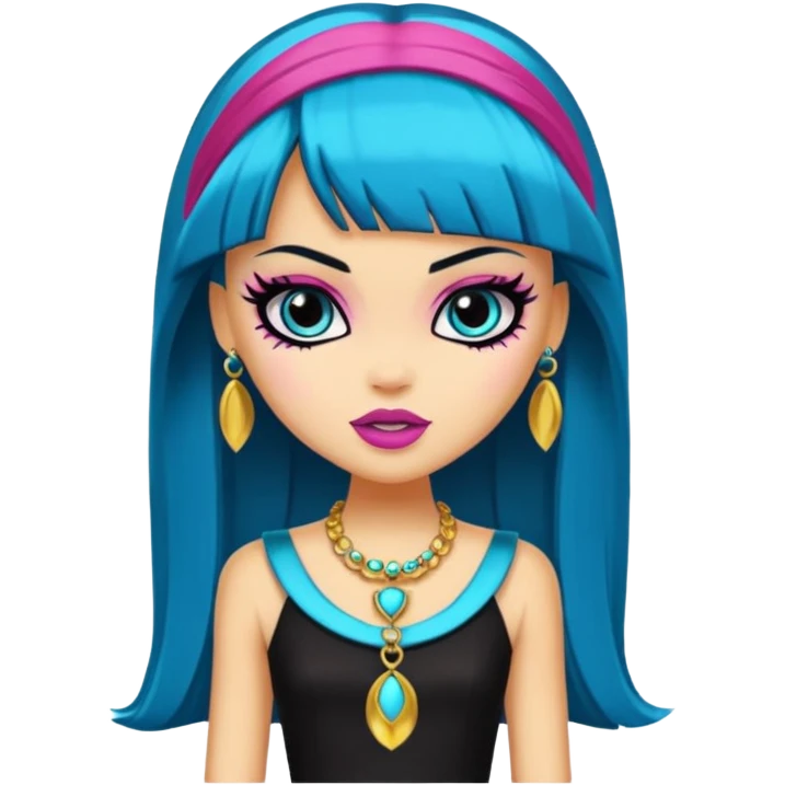 Monster high Cleo de nill кукла emoji