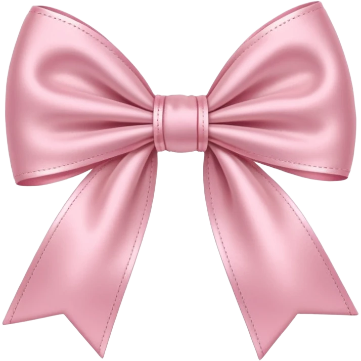 lacinho rosa bebê emoji