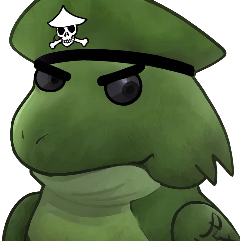 Pirate crow emoji