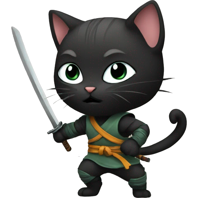 ninja kitten emoji