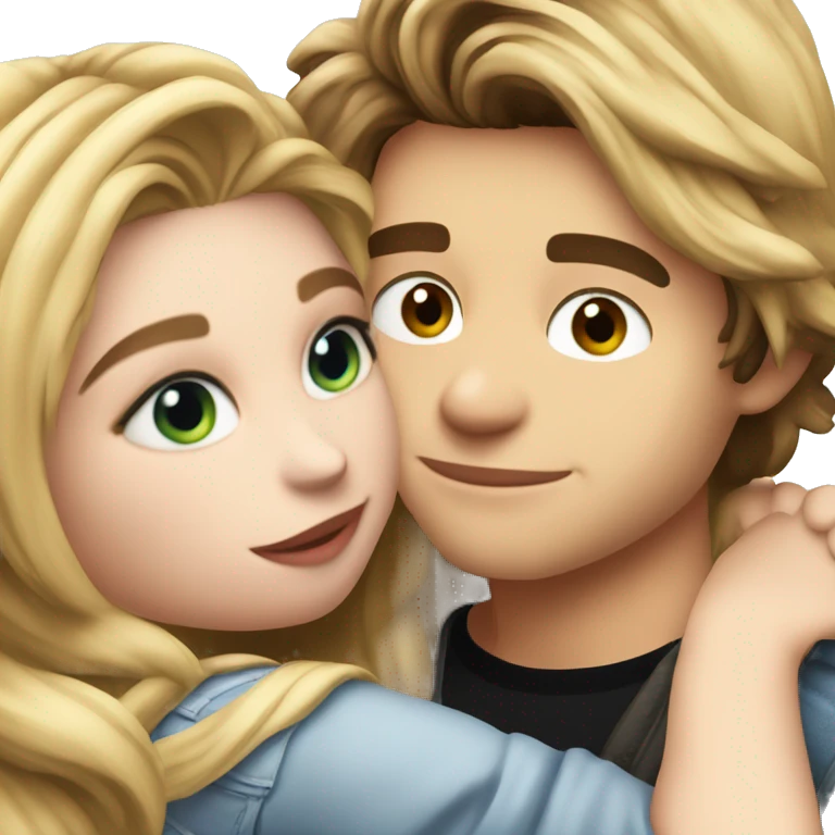 Emoji Chloe grace moretz hugging elrubiusomg emoji