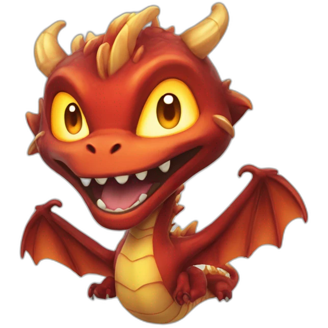Dracaufeu shiney emoji