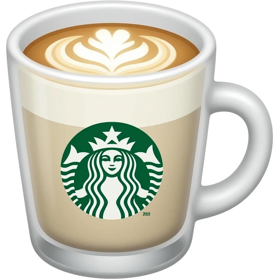Starbucks drink emoji
