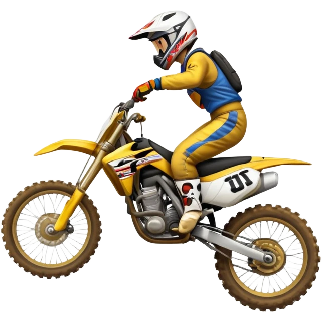 Moto cross  emoji