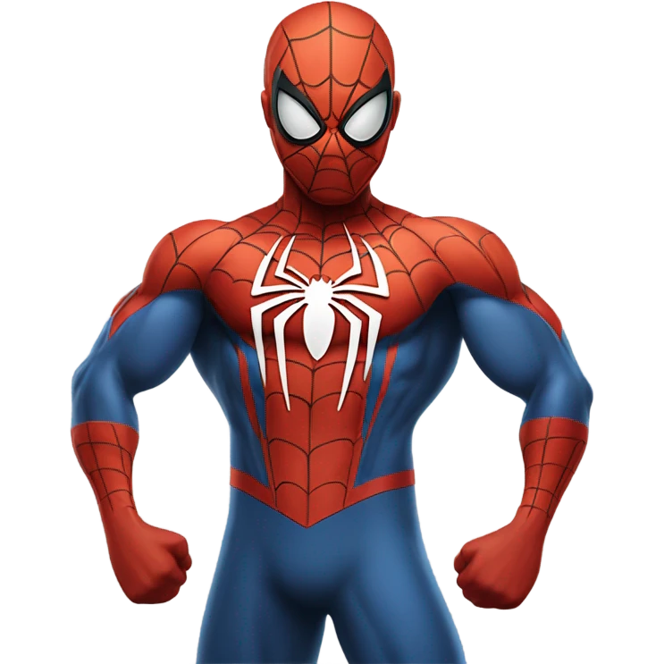 She spider-man as mask emoji