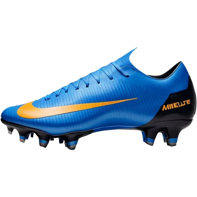 Unas Nike Mercurial vapor 16 elite sg del 2026 negras y con el logo azul emoji