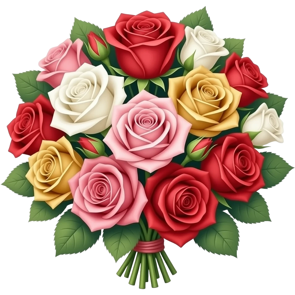 Reddish-pinkish and gold and white romantic vintage aesthetic emoji