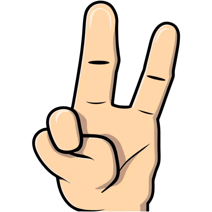 Blue middle finger  emoji
