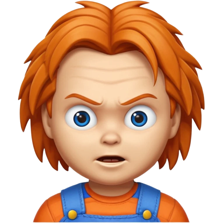 Un emojin de chuky emoji