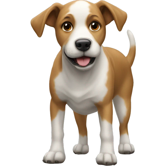 Dog who scores goals with Ronaldo emoji