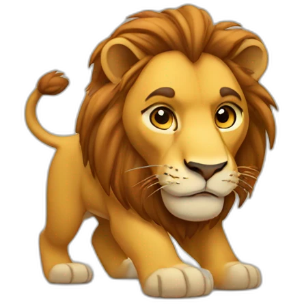Roi lion emoji