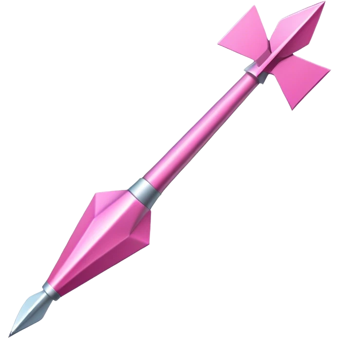 pink dart arrrow emoji