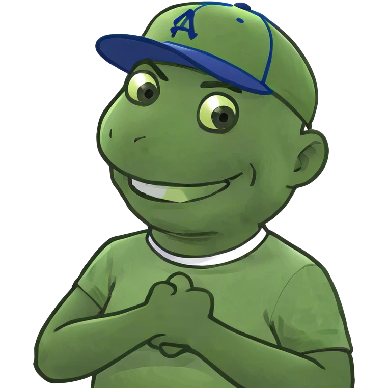 arms crossed hands on neck guy laughing emoji