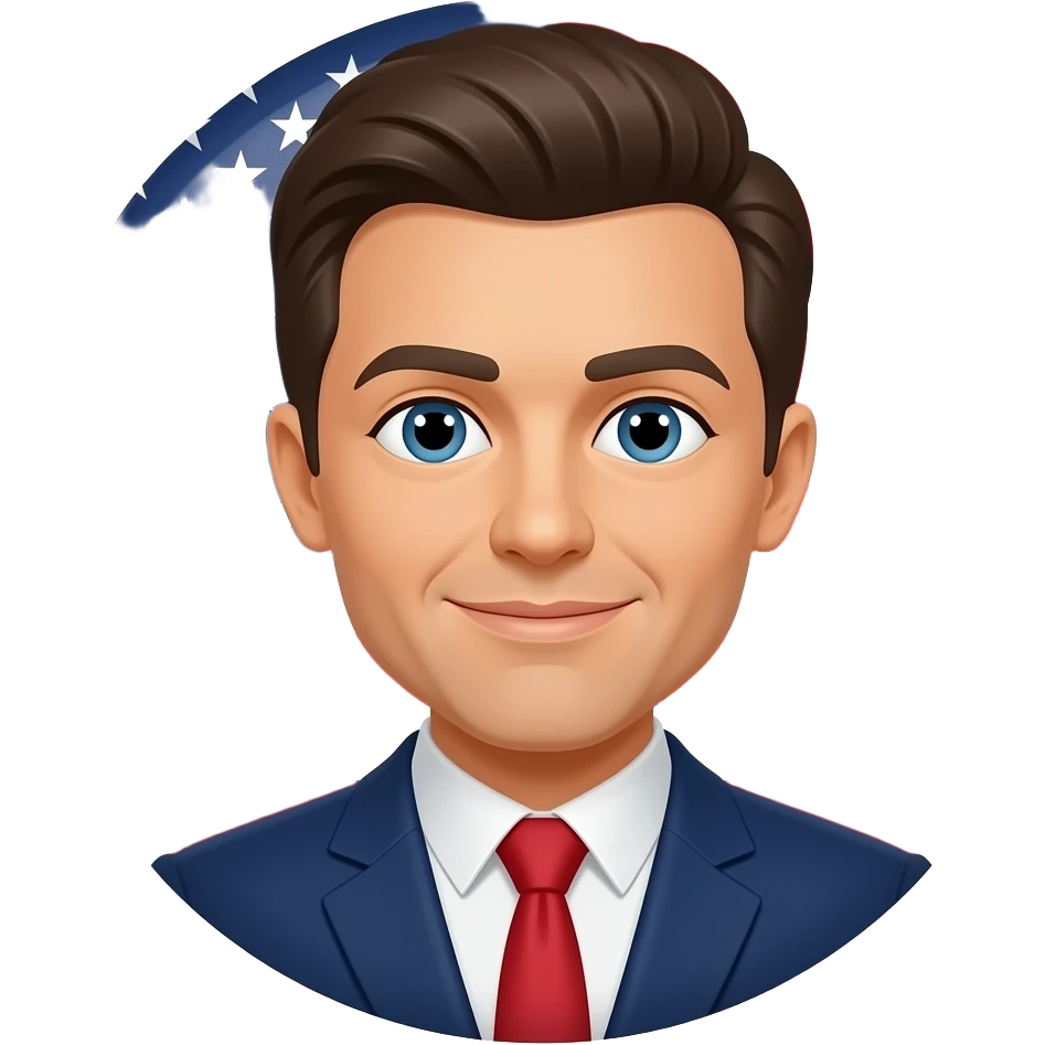 Person with the US flag emoji