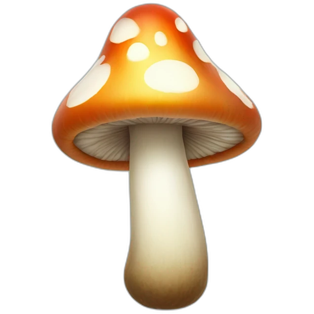 happy magic mushroom emoji