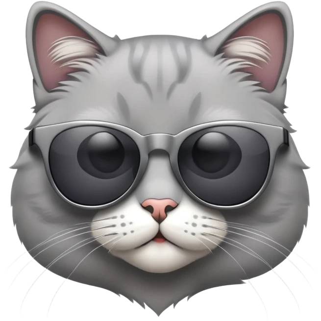 Cat with sunglasse emoji