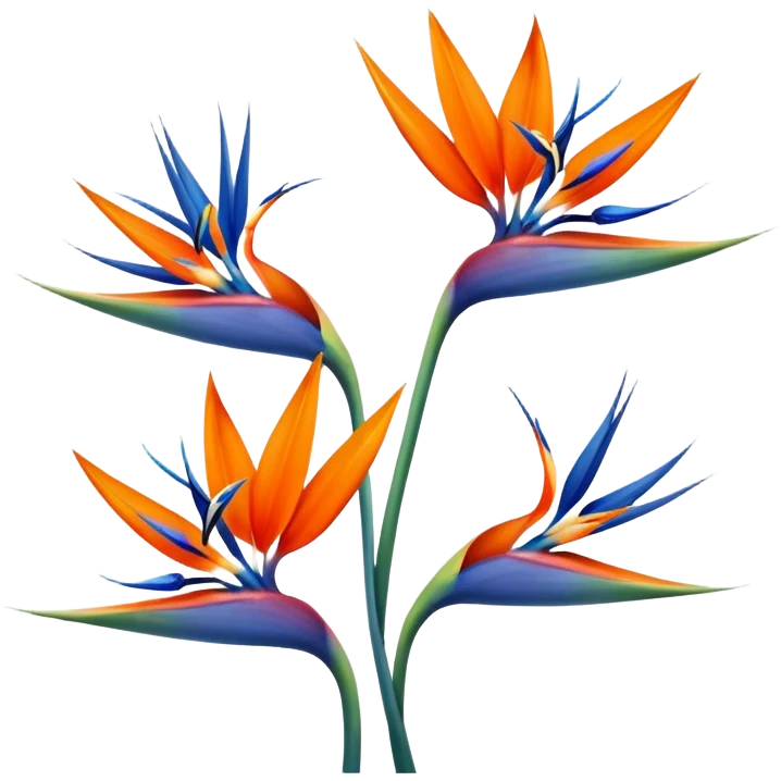 Birds of paradise flower  emoji