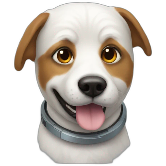 space dog emoji