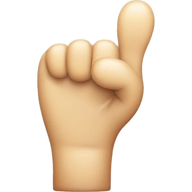 A foot giving a thumbs up with its big toe emoji