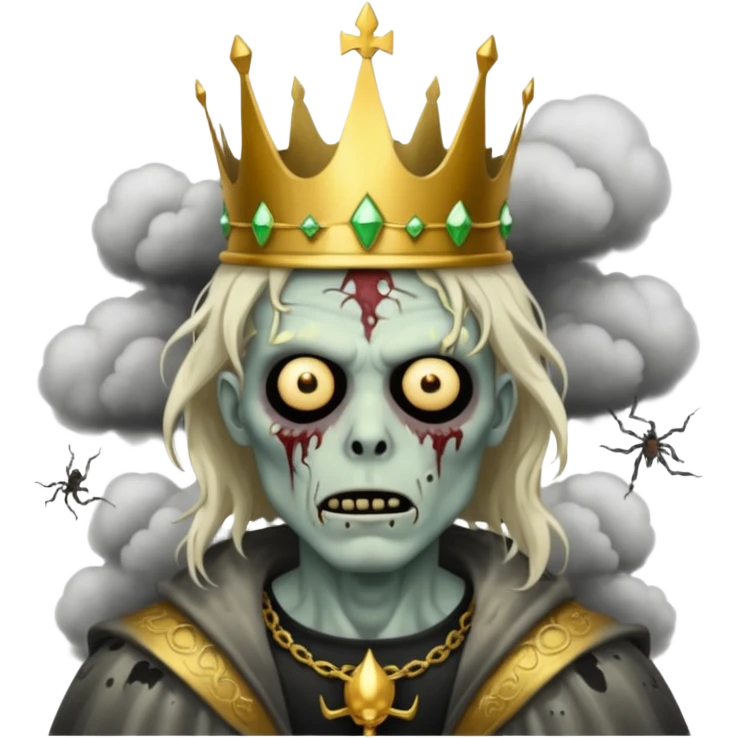 🧟‍♂️👑😶‍🌫️🕸️ emoji