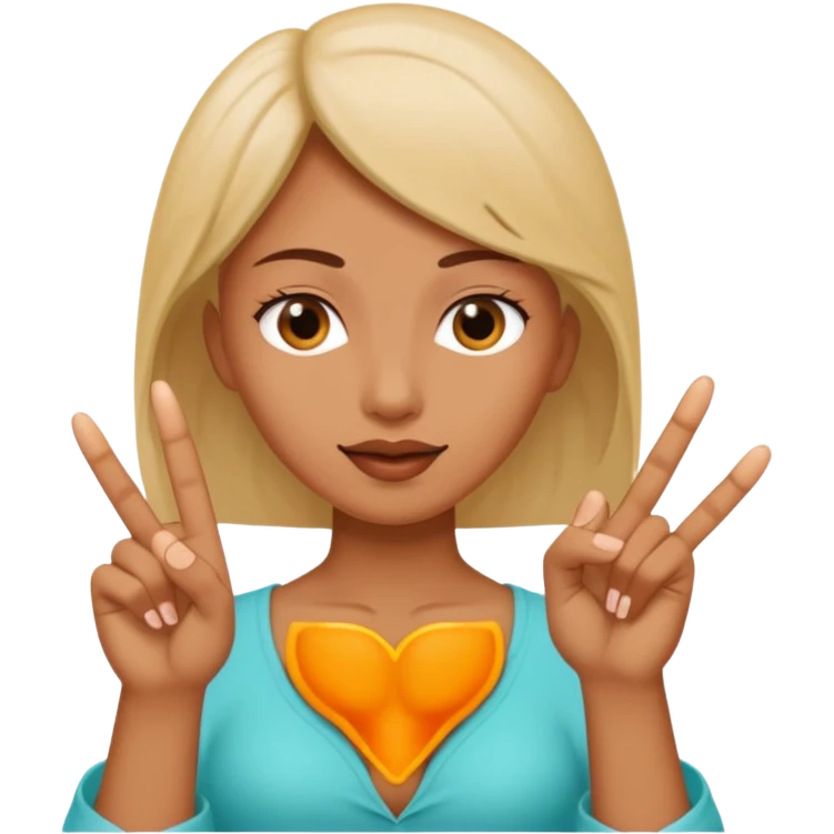 fingering vagina with middle two middle fingers emoji