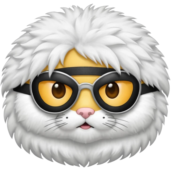 fluffy eyepatch emoji