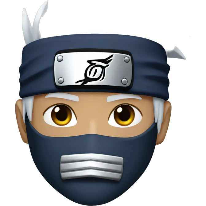 kakashi from naruto emoji