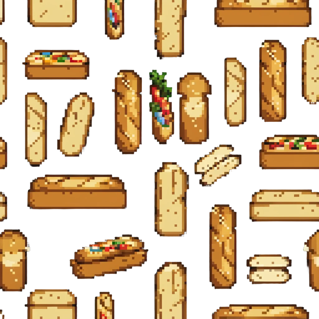 baguette bread loaf emoji
