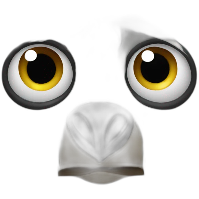 ugly yetti bird emoji