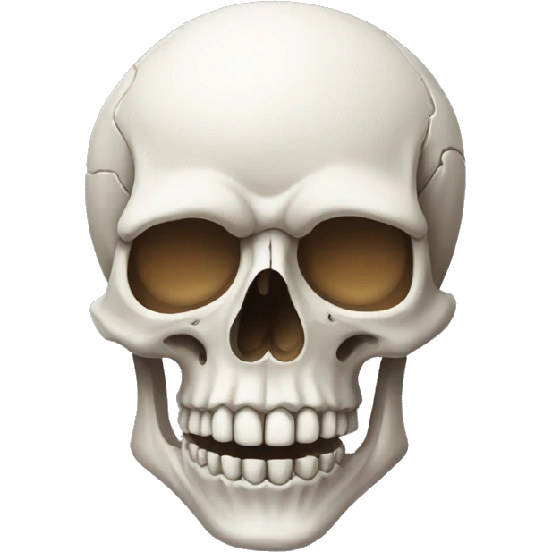 skull witb clothes  emoji