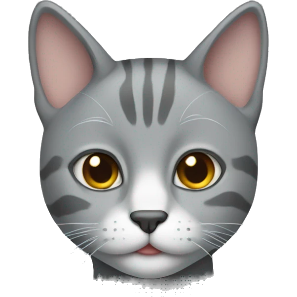 gray cat emoji