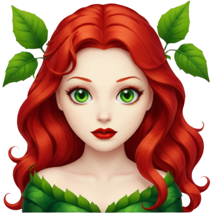 poison ivy face emoji