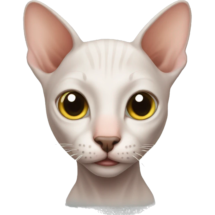 hairless cat  emoji