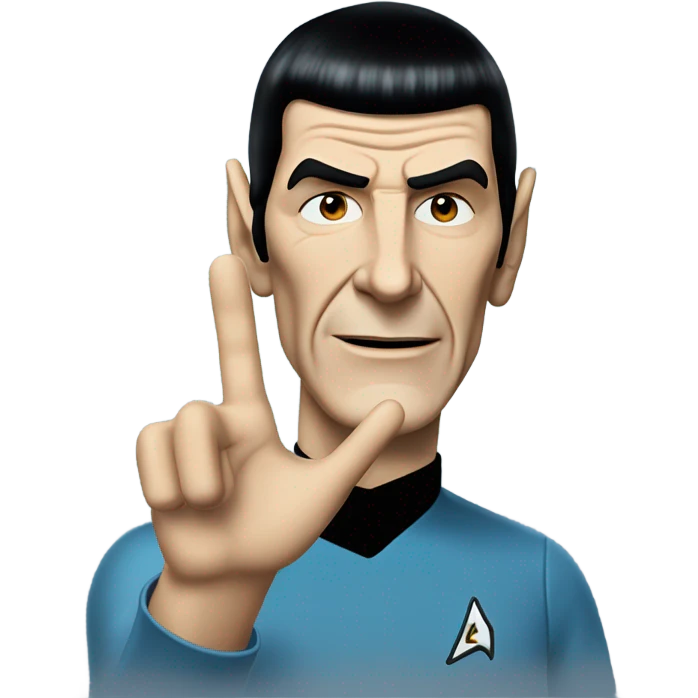 Spock handshake emoji