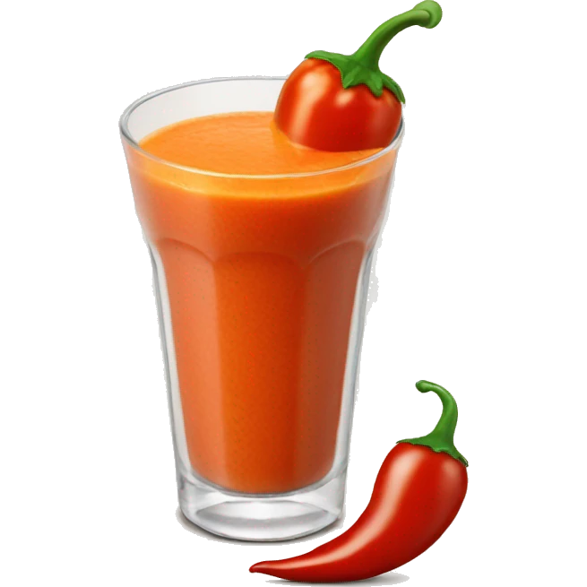 Calabrian chili oil smoothie  emoji
