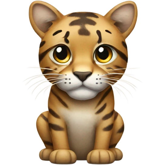 Big cat small waist  emoji