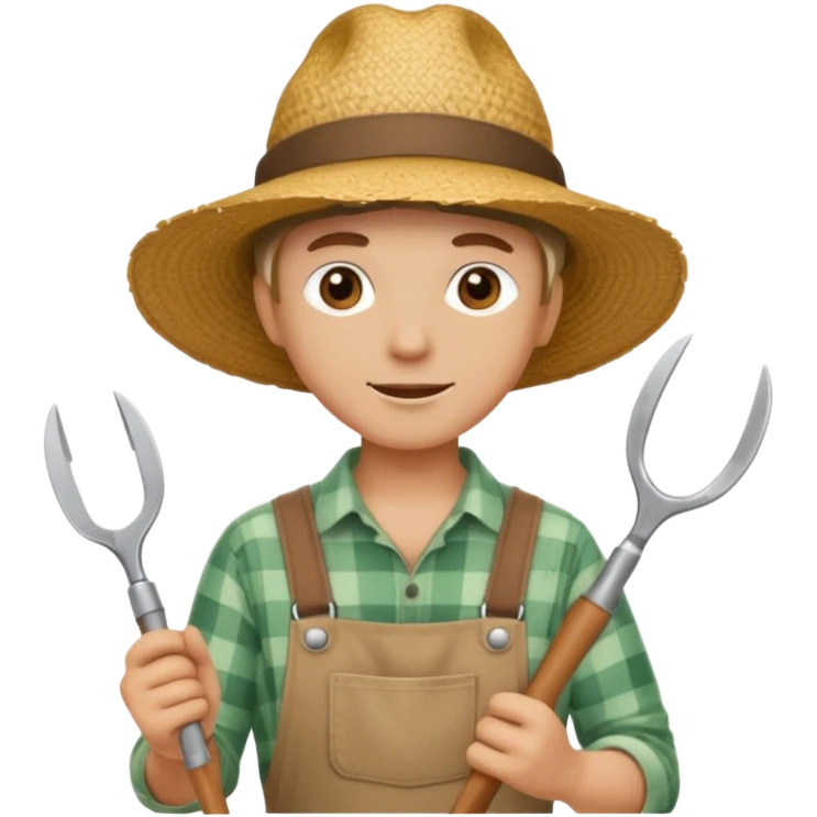 GARDENER WITH SESORS emoji