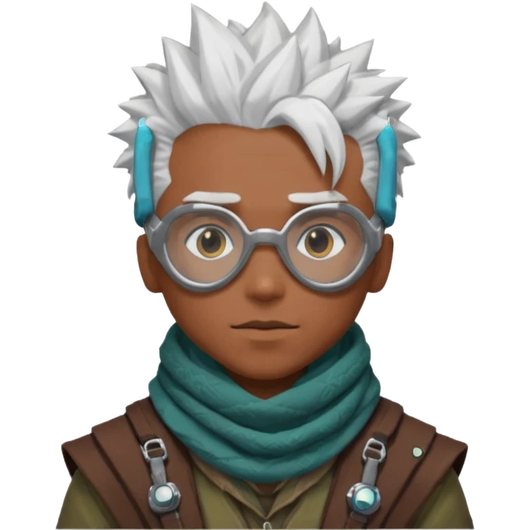 Ekko from the Arcane (a Netflix animation) emoji