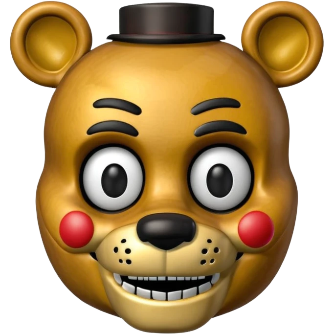 Freddy fnaf mask emoji