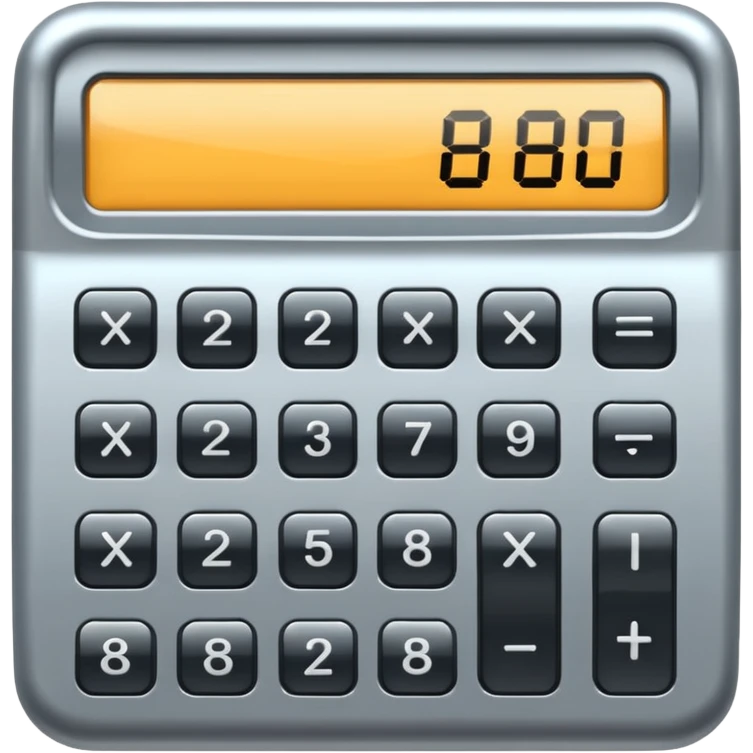 a calculator emoji