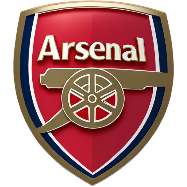 Arsenal football club badge emoji